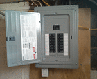 Label new electrical panel box